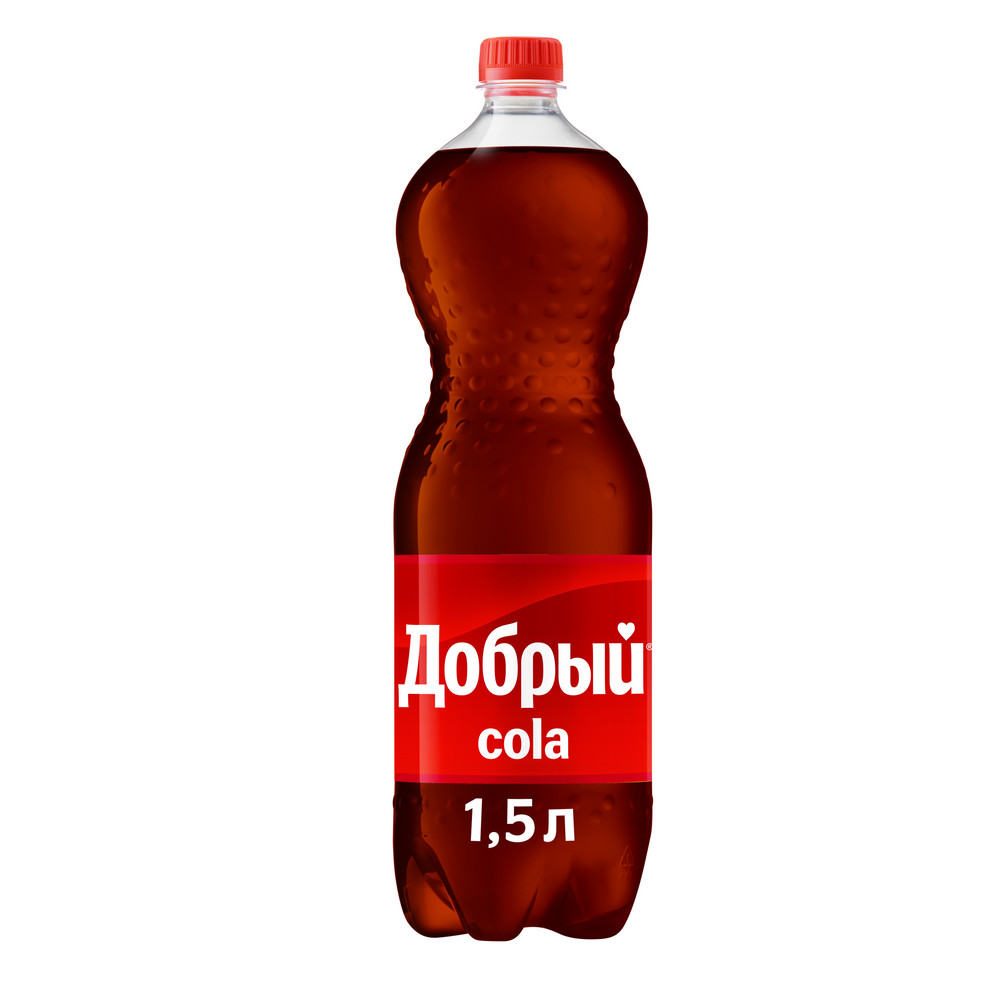 Напиток Добрый Cola газированный, 1.5л купить с доставкой на дом, цены в  интернет-магазине