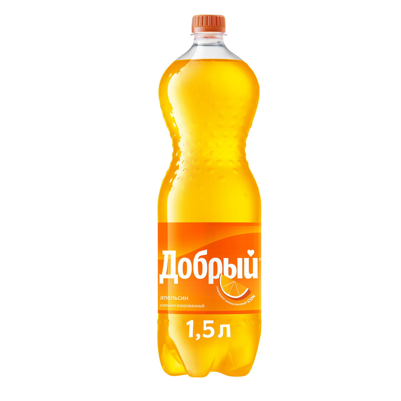 Изображение товара Напиток Добрый Апельсин газированный, 1.5л
