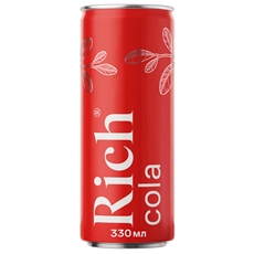 Напиток Rich Cola газированный, 330мл