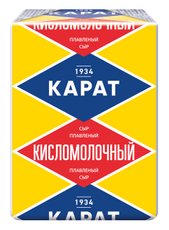 Сыр плавленый Карат кисломолочный 45%, 90г