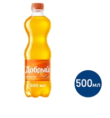 Напиток Добрый Апельсин газированный, 500мл