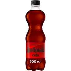 Напиток Добрый Cola без сахара газированный, 500мл