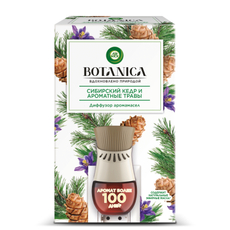 Диффузор AirWick электронный Сибирский кедр-травы, 19мл