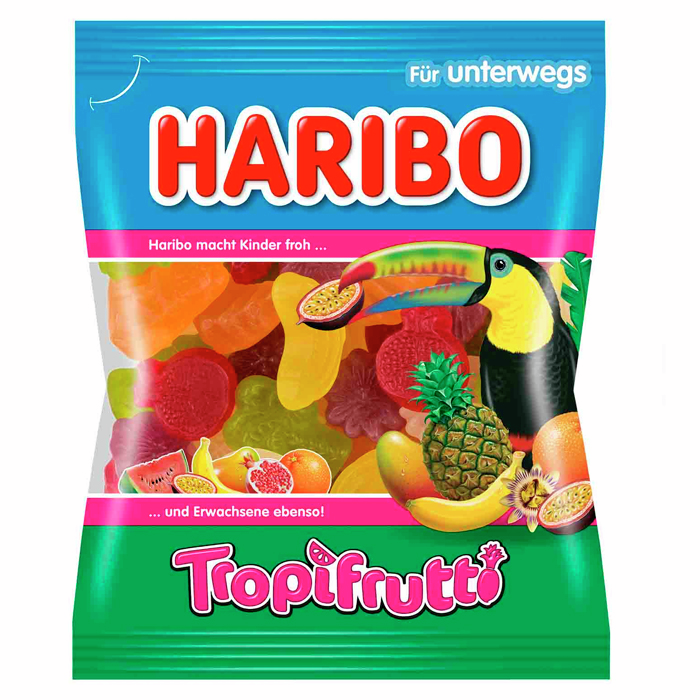 Мармелад жевательный Haribo TropiFrutti со вкусом тропических фруктов, 100г