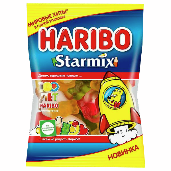 Мармелад жевательный Haribo Starmix, 175г