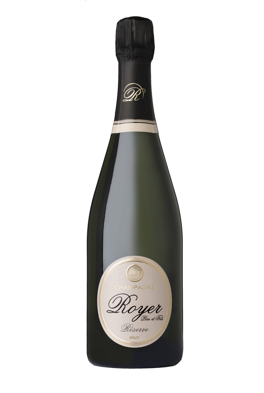 Шампанское Royer Reserve Brut Champagne белое брют, 0.75л купить по  выгодной цене, самовывоз алкоголя из магазина в Москве