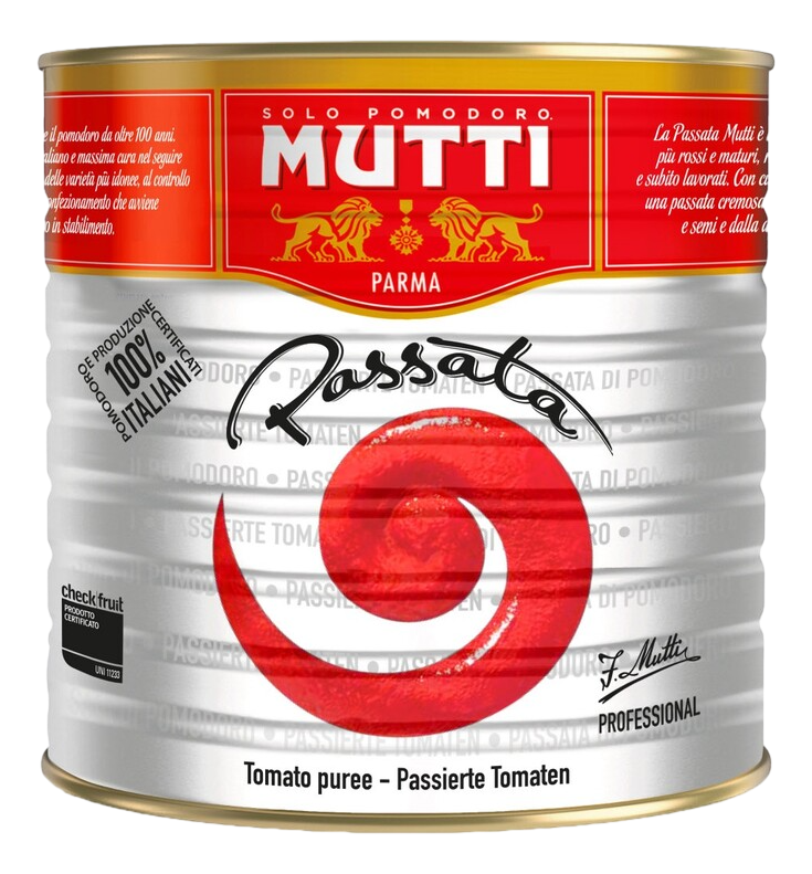 Томаты протертые Mutti, 2.5кг