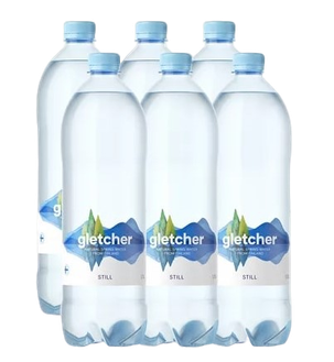 Вода Gletcher природная питьевая негазированная, 1.5л x 6 шт