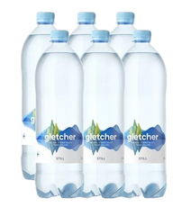 Вода Gletcher природная питьевая негазированная, 1.5л x 6 шт