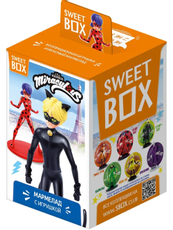 Мармелад жевательный Sweet Box с игрушкой Леди Баг, 10г