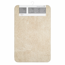 Tarrington House Коврик для ванной бежевый однотонный, 50 x 80см