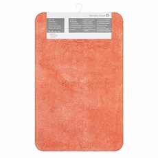 Tarrington House Коврик для ванной коралловый однотонный, 50 x 80см