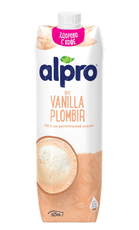 Напиток растительный соевый Alpro со вкусом ванильного пломбира, 1л