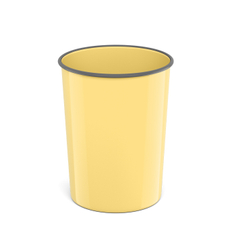 Корзина Erich Krause желтая для бумаг, 13.5л
