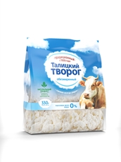 Творог Талицкое молоко талицкий традиционный 0%, 330г