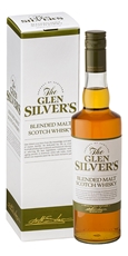 Виски Glen Silvers blended malt в подарочной упаковке, 0.7л