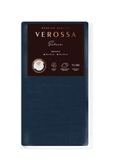 Наволочка Verossa темно-синий сатин, 50 x 70см