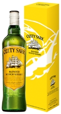 Виски шотландский Cutty Sark в подарочной упаковке, 0.7л