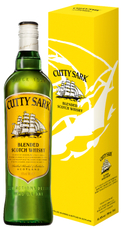 Виски шотландский Cutty Sark в подарочной упаковке, 0.7л