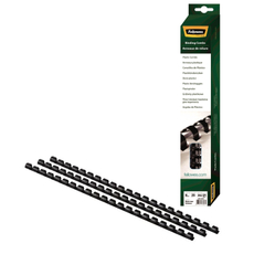 Пружина Fellowes черная 8мм, 25шт