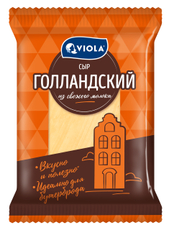 Сыр Viola Голландский полутвердый 45%, 350г