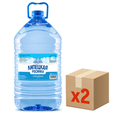 Вода Липецкая питьевая негазированная, 5л x 2 шт