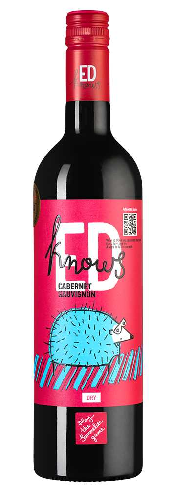 Изображение товара Вино Ed Knows Cabernet Sauvignon красное сухое 0.75л