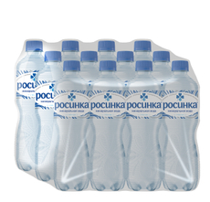 Вода Росинка Липецкая минеральная газированная, 500мл x 12 шт