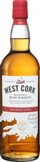 Виски West Cork Bourbon Blended Irish, 0.7л