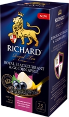 Чай Richard Royal Blackcurrant & Golden Apple (1.7г x 25шт), 43г