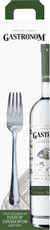 Водка Gastronom №4 + набор приборов, 0.5л