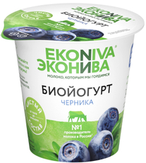 Биойогурт Эконива с черникой 2.8%, 125г