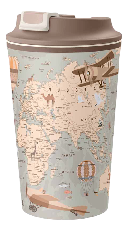 Термостакан Phibo Карта, 350мл