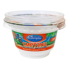 Сметана Молочная благодать 20%, 200г