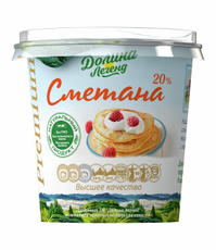 Сметана Долина легенд 20%, 280г