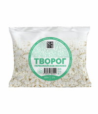 Творог Первомайское молоко 5%, 500г