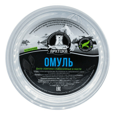 Филе-ломтики Арктика из омуля в масле слабосоленые, 200г