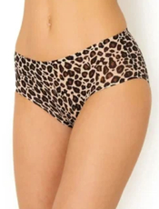 Трусы женские Authentic леопардовые миди бесшовные принт леопард размер XL
