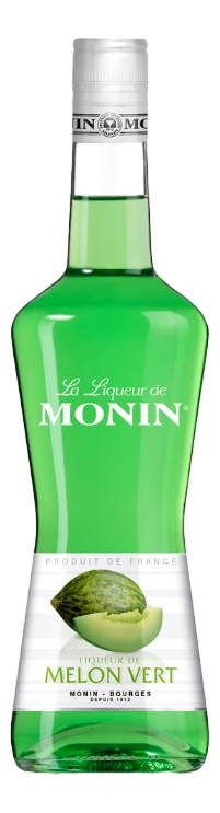 Ликер Monin Melon Vert со вкусом зеленой дыни, 0.7л купить по выгодной ...