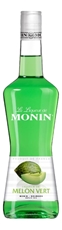 Ликер Monin Melon Vert со вкусом зеленой дыни, 0.7л