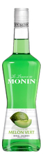 Ликер Monin Melon Vert со вкусом зеленой дыни, 0.7л