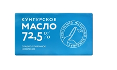 Масло Кунгурский МК сладко-сливочное 72.5%, 160г