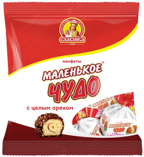 Конфеты Маленькое чудо сливочное с орехом, 206г