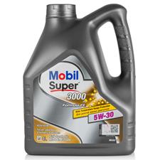 Моторное масло синтетическое MOBIL SUPER 3000 FE 5W-30, 4л
