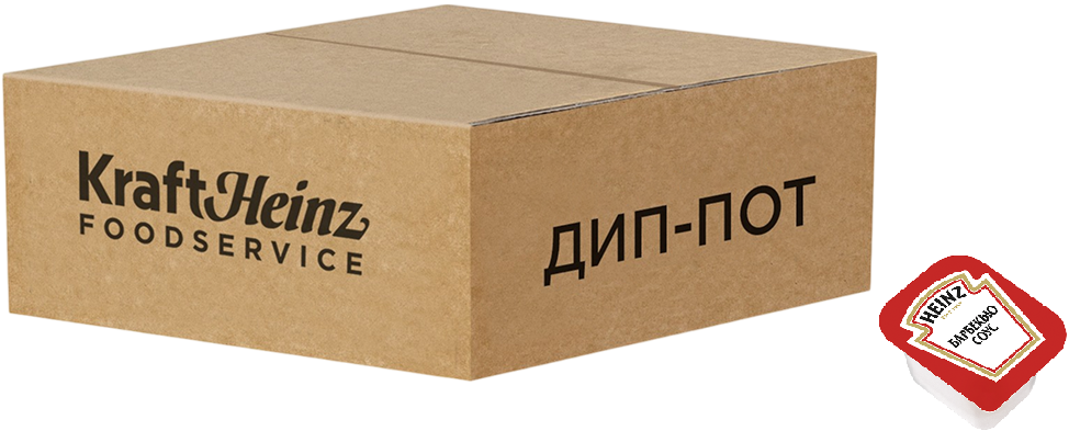 Соус Heinz барбекю (25мл x 125шт), 3.125кг