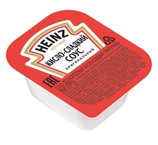 Соус Heinz кисло-сладкий (25мл x 125шт), 3.125кг