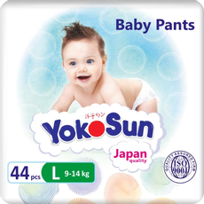 Подгузники-трусики YokoSun L 9-14кг, 44шт