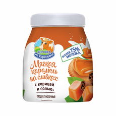 Мягкая карамель Коровка из Кореновки на сливках с корицей и солью 19%, 340г