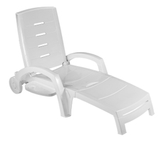 aro Шезлонг-лежак складной на колесах, 186 x 76.5см
