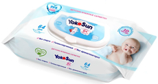 Салфетки влажные детские YokoSun 64шт